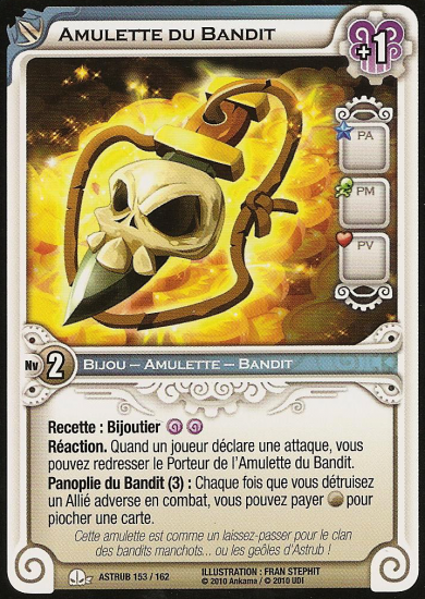 Amulette du Bandit - Astrub 153/162
